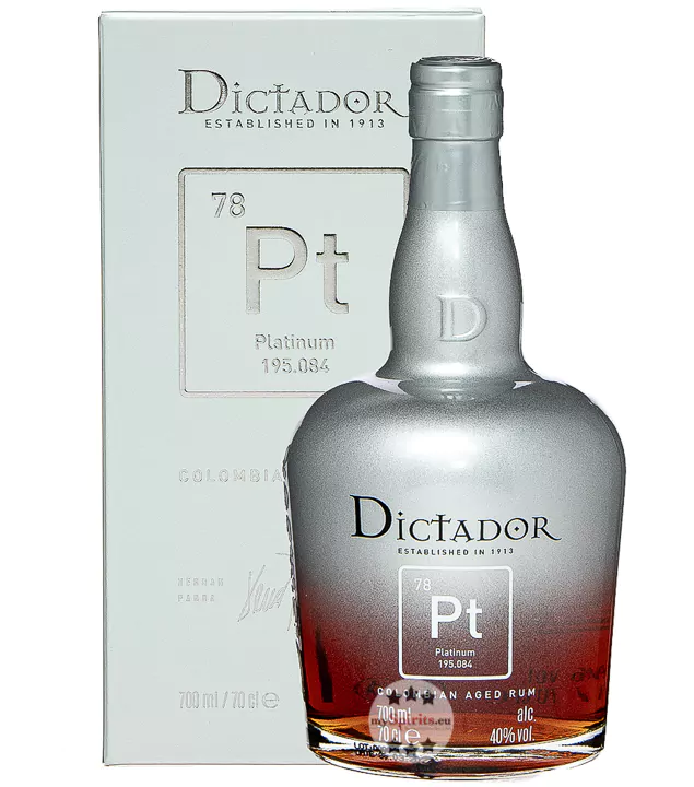 dictador pt platinum rum 07 liter 3 - Die Welt der Weine