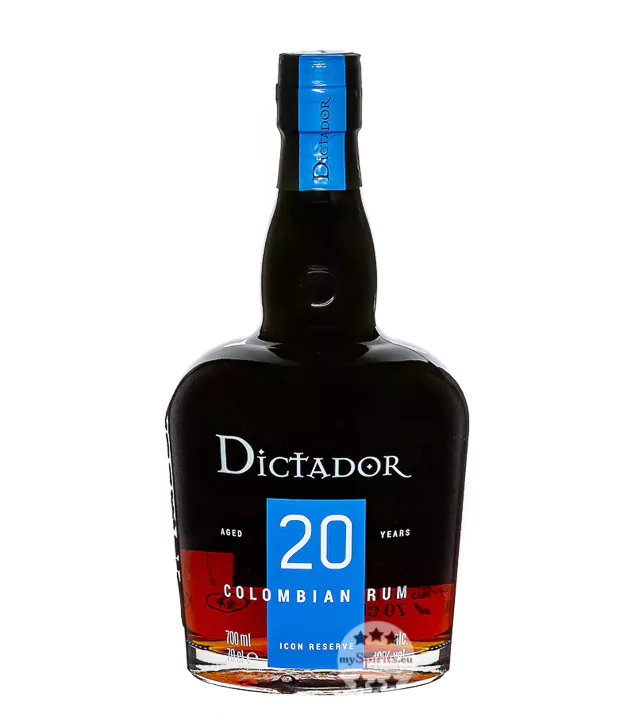 dictador rum 20 yo aged 0 7 liter flasche 2 - Die Welt der Weine