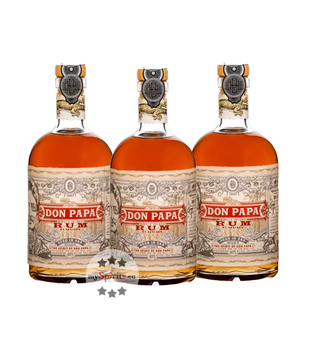 don papa rum 3 er set single island - Die Welt der Weine