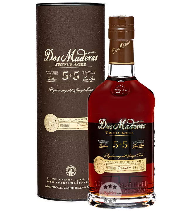 dos maderas 5 5 px triple aged caribbean spirit 07 liter 2 - Die Welt der Weine