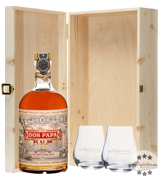 geschenkbox don papa rum - Die Welt der Weine