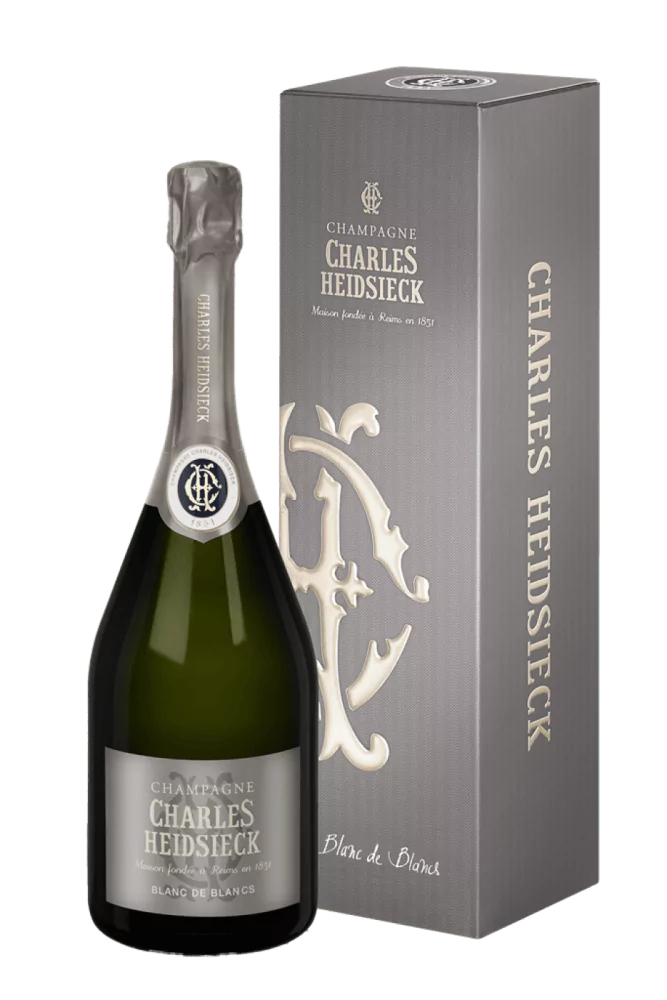 Charles Heidsieck Champagner Blanc de Blancs in Geschenkverpackung - Die Welt der Weine