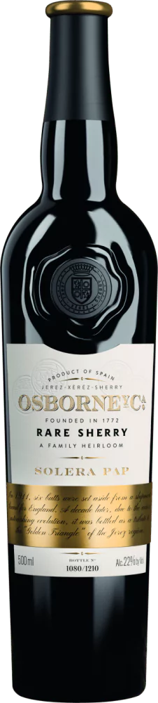 Osborne RARE Sherry Solera PAP - Die Welt der Weine