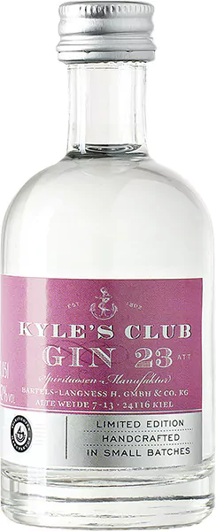 kyle s club gin 23 att 42 vol 50 ml - Die Welt der Weine