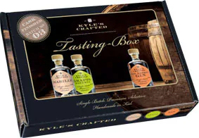 kyle s crafted tasting box zwetschge gin grappa 3 x 004 l - Die Welt der Weine