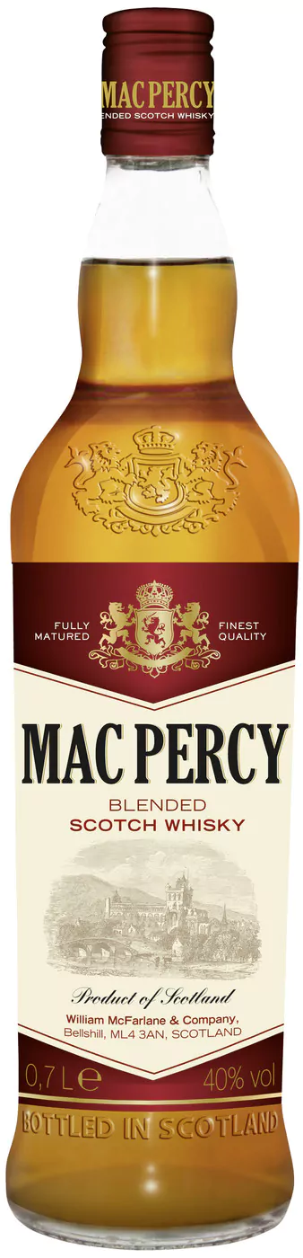mac percy blended scotch whisky 40 700ml - Die Welt der Weine