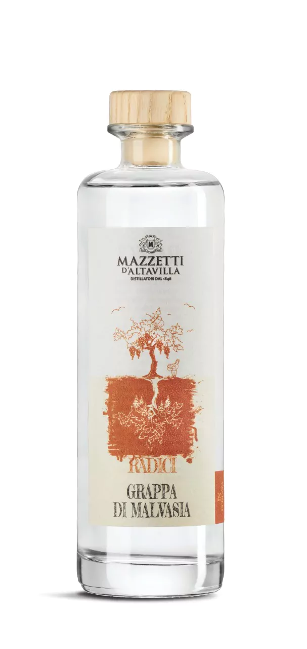 mazzetti grappa malvasia radici 0 5l 5720 - Die Welt der Weine