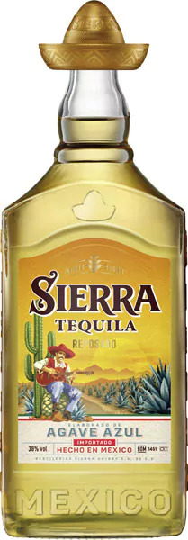 sierra tequila reposado 38 vol 07 l 7772 - Die Welt der Weine
