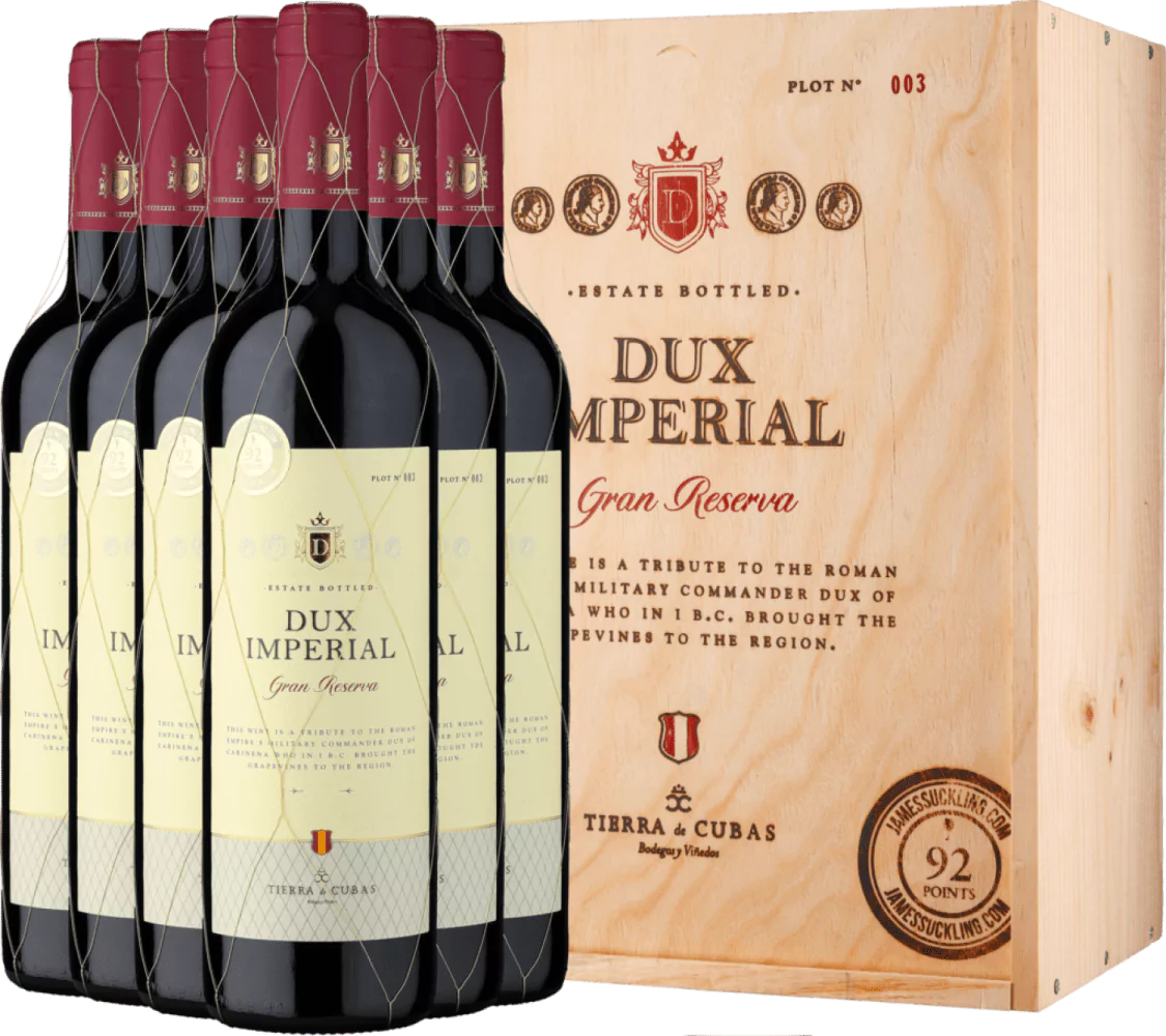 6 Flaschen 2014 Dux Imperial Gran Reserva ab 6 Flaschen in der Holzkiste - Die Welt der Weine