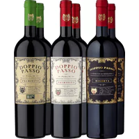 6er Probierpaket Doppio Passo – Rote Vielfalt aus Apulien - Die Welt der Weine