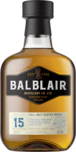 Balblair 15 Years Old Highland Single Malt Scotch Whisky - Die Welt der Weine