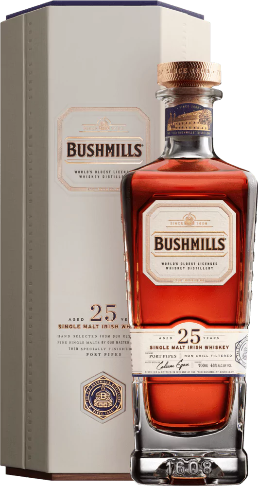 Bushmills 25 Years Old Single Malt Irish Whiskey - Die Welt der Weine