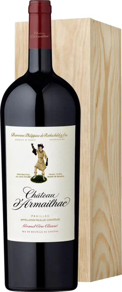 Chateau dArmailhac 15l Magnumflasche in der Holzkiste - Die Welt der Weine