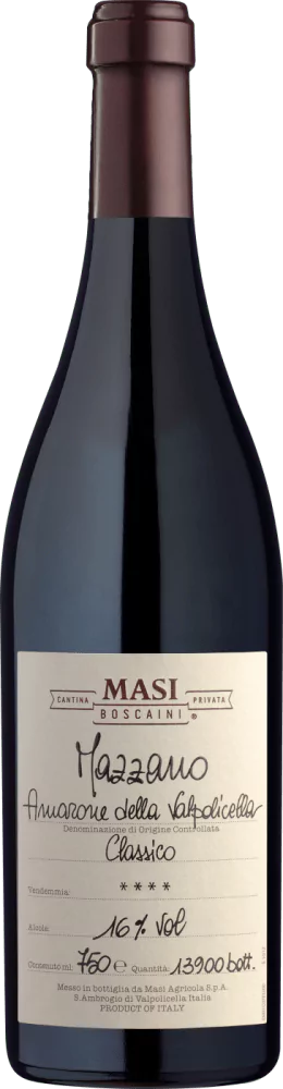 Masi Mazzano Amarone della Valpolicella Classico ab 6 Flaschen in der Holzkiste - Die Welt der Weine