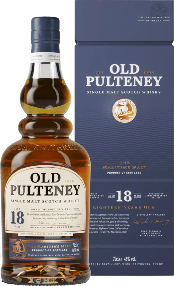 Old Pulteney 18 Years Old Single Malt Scotch Whisky - Die Welt der Weine