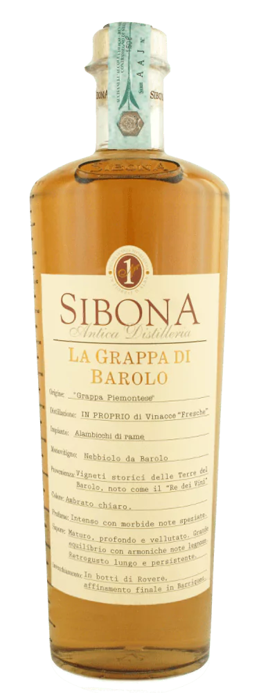 Sibona Grappa di Barolo 15l Magnumflasche - Die Welt der Weine