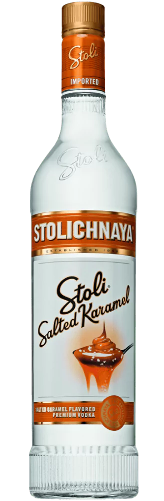 Stolichnaya Stoli Salted Karamel Vodka - Die Welt der Weine