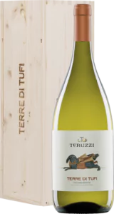 Teruzzi Terre di Tufi 15l Magnumflasche in der Holzkiste 1 - Die Welt der Weine
