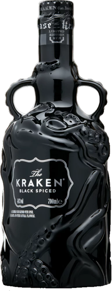 The Kraken Black Spiced Limited Black Ceramic Edition - Die Welt der Weine