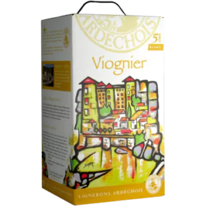 bag in box 5l weinschlauch viognier vignerons ardechois - Die Welt der Weine