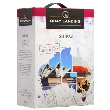 bib 3l shiraz 2022 quay landing - Die Welt der Weine