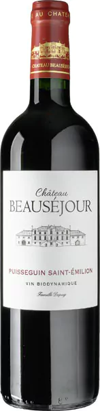 bio chateau beausejour rotwein trocken 075 l 2428 - Die Welt der Weine