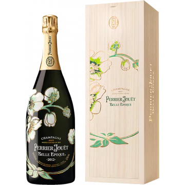 champagner perrier jouet magnum belle epoque 2012 in der holzkiste - Die Welt der Weine