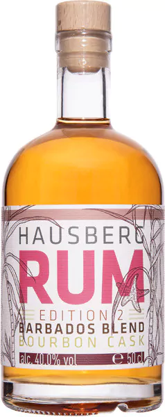 hausberg edition 2 barbados blend bourbon cask rum 07 l 400 vol - Die Welt der Weine