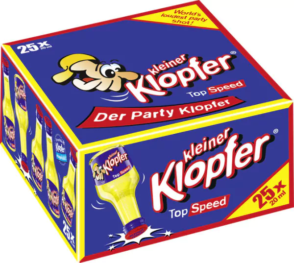 kleiner klopfer top spped 17 vol 25x20ml - Die Welt der Weine