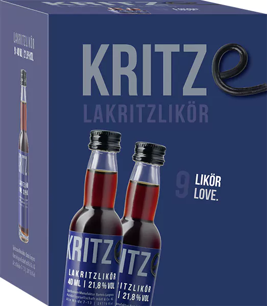 kritze lakritz likoer 218 vol 9x40ml - Die Welt der Weine