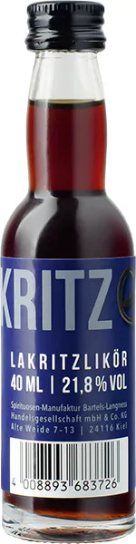 kritze lakritzlikoer 218 40 ml - Die Welt der Weine