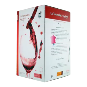 le tonnelet bag in box weinschlauch rouge cotes catalanes vignobles dom brial - Die Welt der Weine
