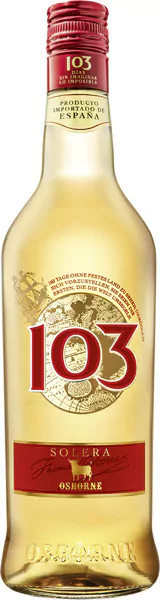 osborne 103 etiqueta blanca 30 07 l - Die Welt der Weine