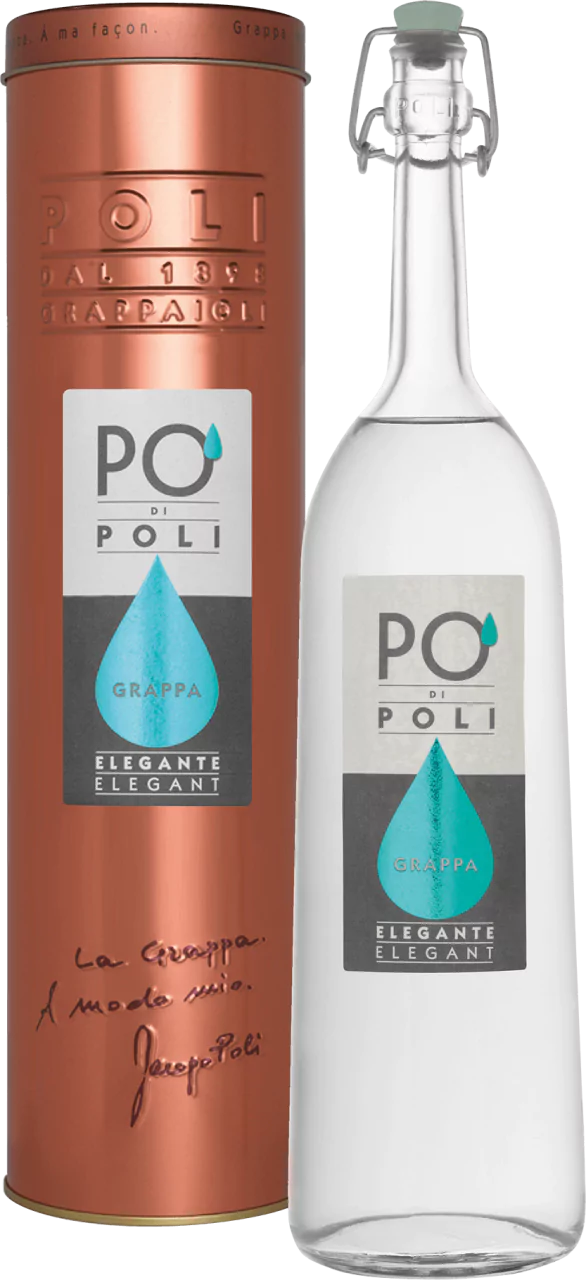 po di poli grappa elegante 0 7l 5235 10 - Die Welt der Weine