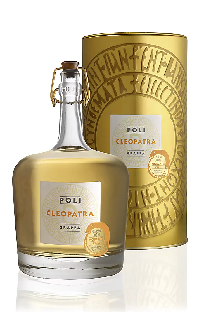 poli grappa moscato oro cleopatra 0 7 l 1430 10 - Die Welt der Weine