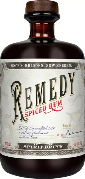 remedy spiced rum 415 vol 07 l - Die Welt der Weine