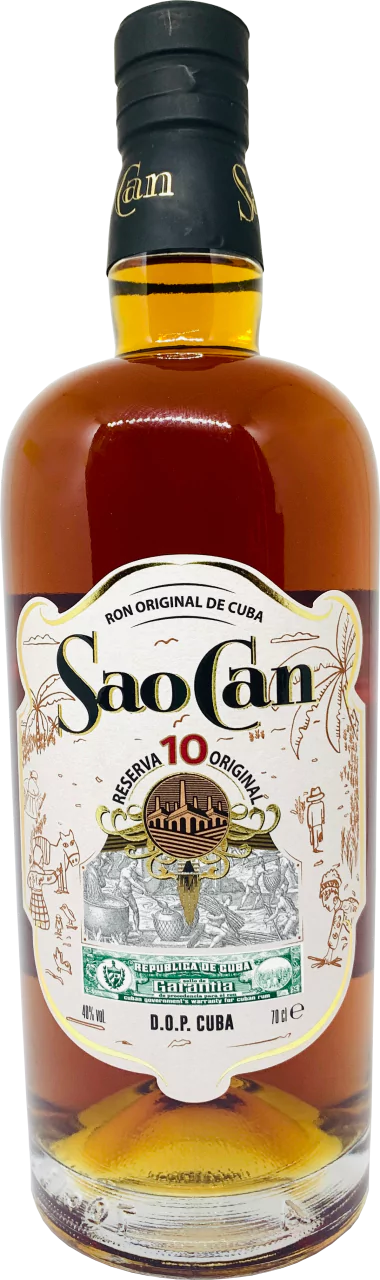 rum ron sao can reserva 3l 5111 10 - Die Welt der Weine