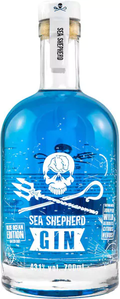 sea shepherd blue ocean gin 431 vol 07 l - Die Welt der Weine