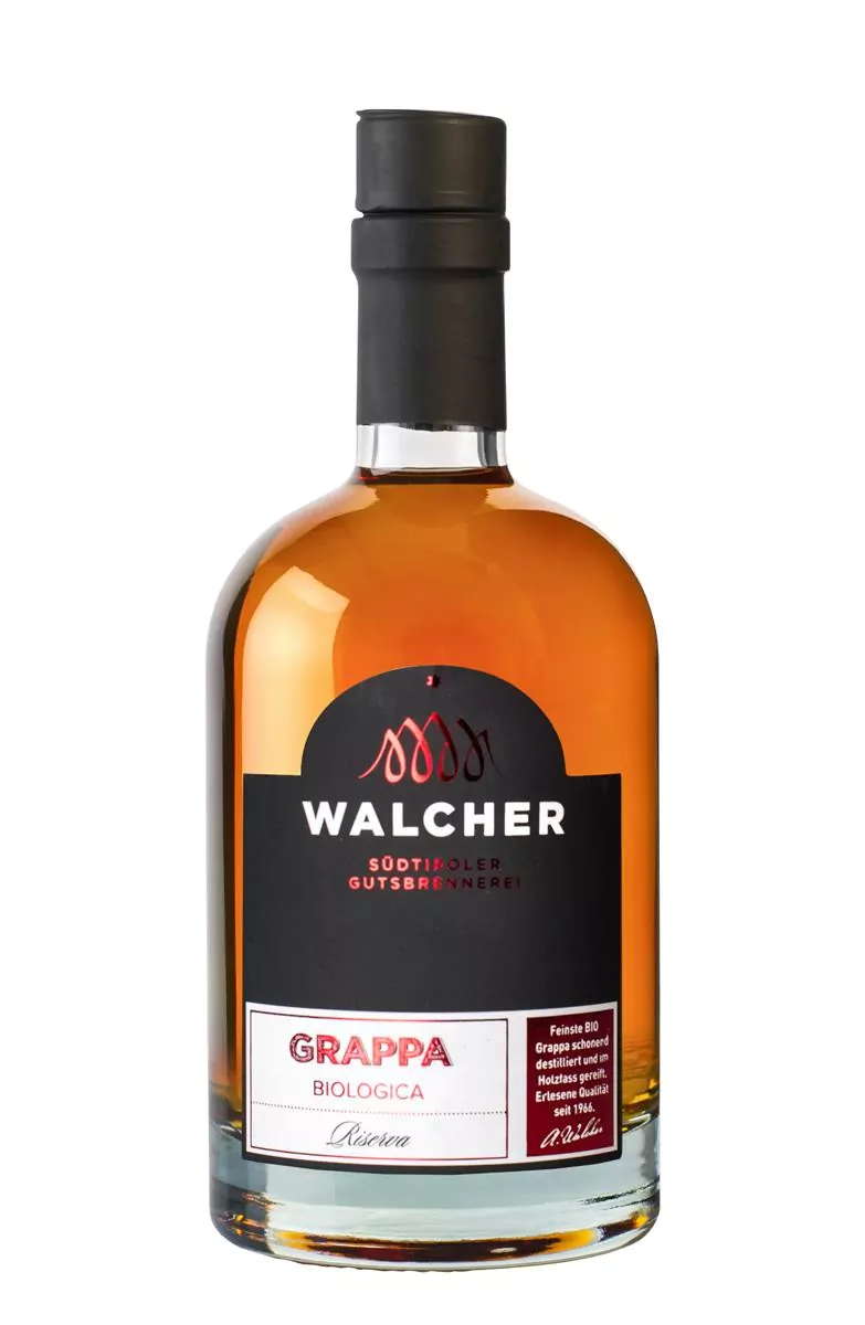 walcher grappa biologica riserva 0 5 l 2478 10 - Die Welt der Weine