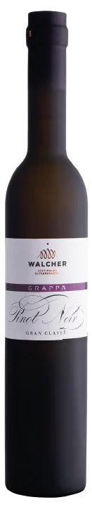 walcher grappa pinot noir barrique 0 5 l 5796 10 - Die Welt der Weine