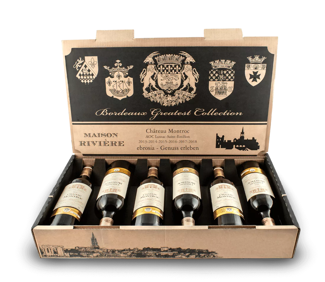 013589 Praesent Maison Riviere Chateau Montroc Collection exclusive ebrosia 1 l - Die Welt der Weine