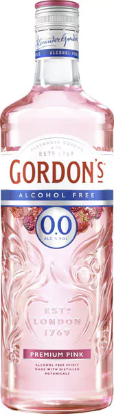 gordons gin alcohol free premium pink 00 vol07 l - Die Welt der Weine