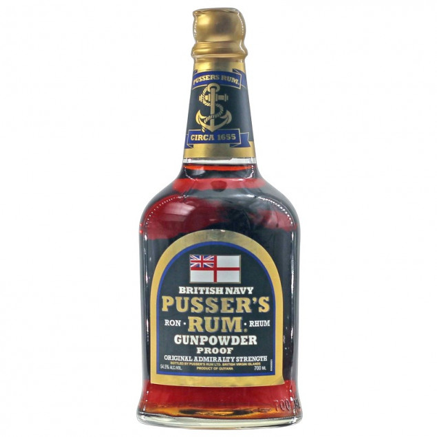 635807 pussers rum british navy gunpowder proof 2 14045 - Die Welt der Weine