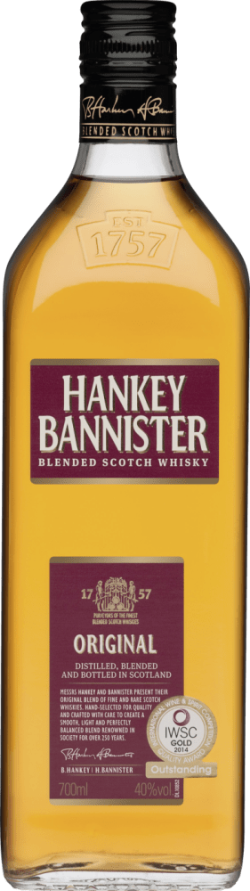 Hankey Bannister Original Blended Scotch Whisky - Die Welt der Weine