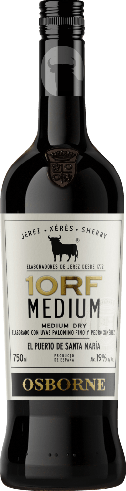 Osborne Sherry 10 RF Medium - Die Welt der Weine