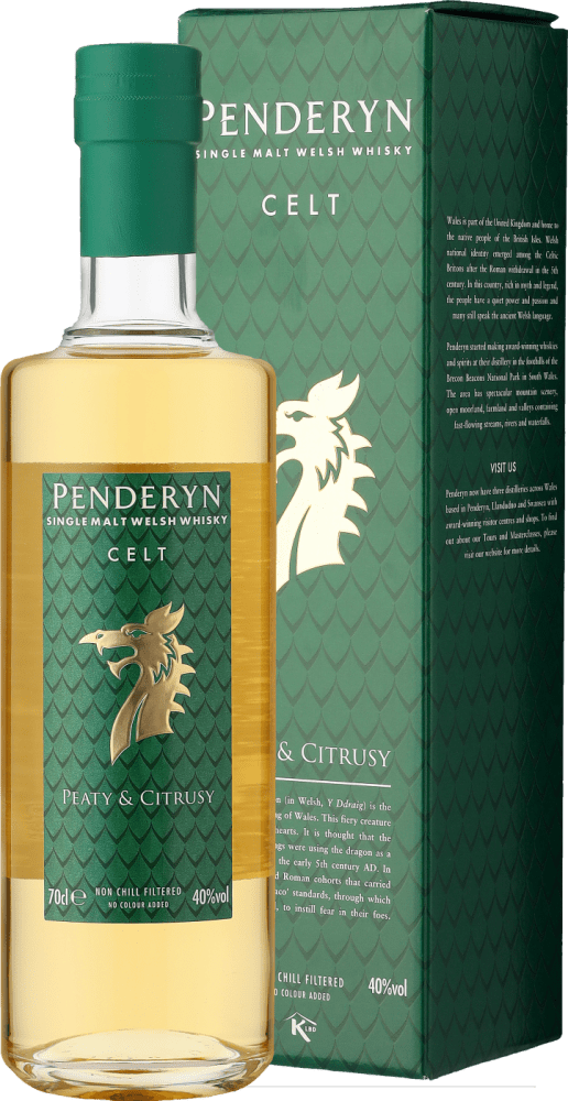 Penderyn Dragon Range Celt Single Malt Welsh Whisky 1 - Die Welt der Weine