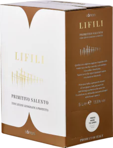 a6mani LIFILI Primitivo Salento 5l Bag in Box - Die Welt der Weine