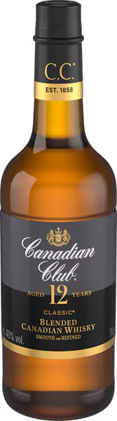 canadian club small batch blended canadian whisky 12 years 40 vol 07 l 15124 - Die Welt der Weine