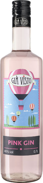 gia visto pink gin 40 vol 07 l - Die Welt der Weine