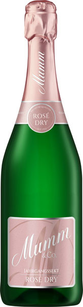 mumm jahrgangs sekt rose trocken 115 vol 075 l - Die Welt der Weine